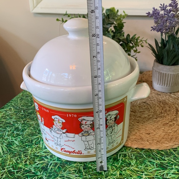 Campbell's Soup Tureen Bowl w/ Lid and Serving Spoon, 2001 - Picture 13 of 16